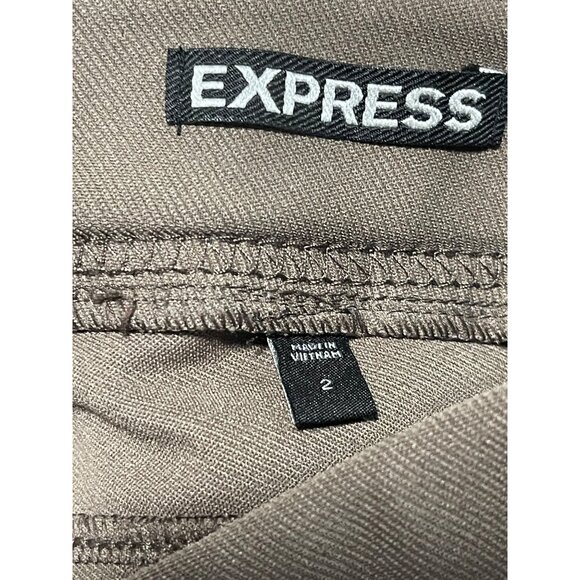 Express Dark Brown Skinny Pants - Picture 7 of 8